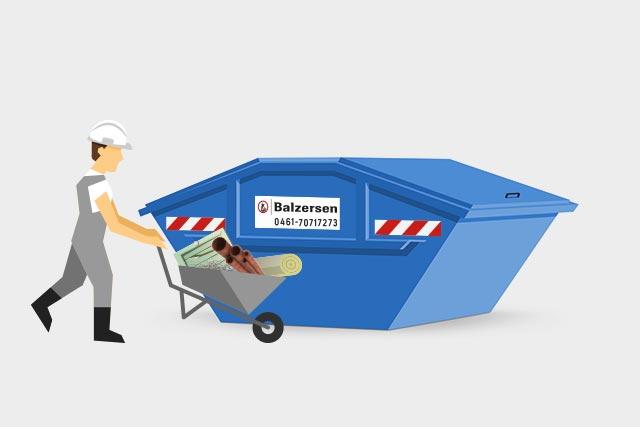 Absetzkippermulde